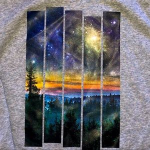 Tween/ teen starry sky hoodie